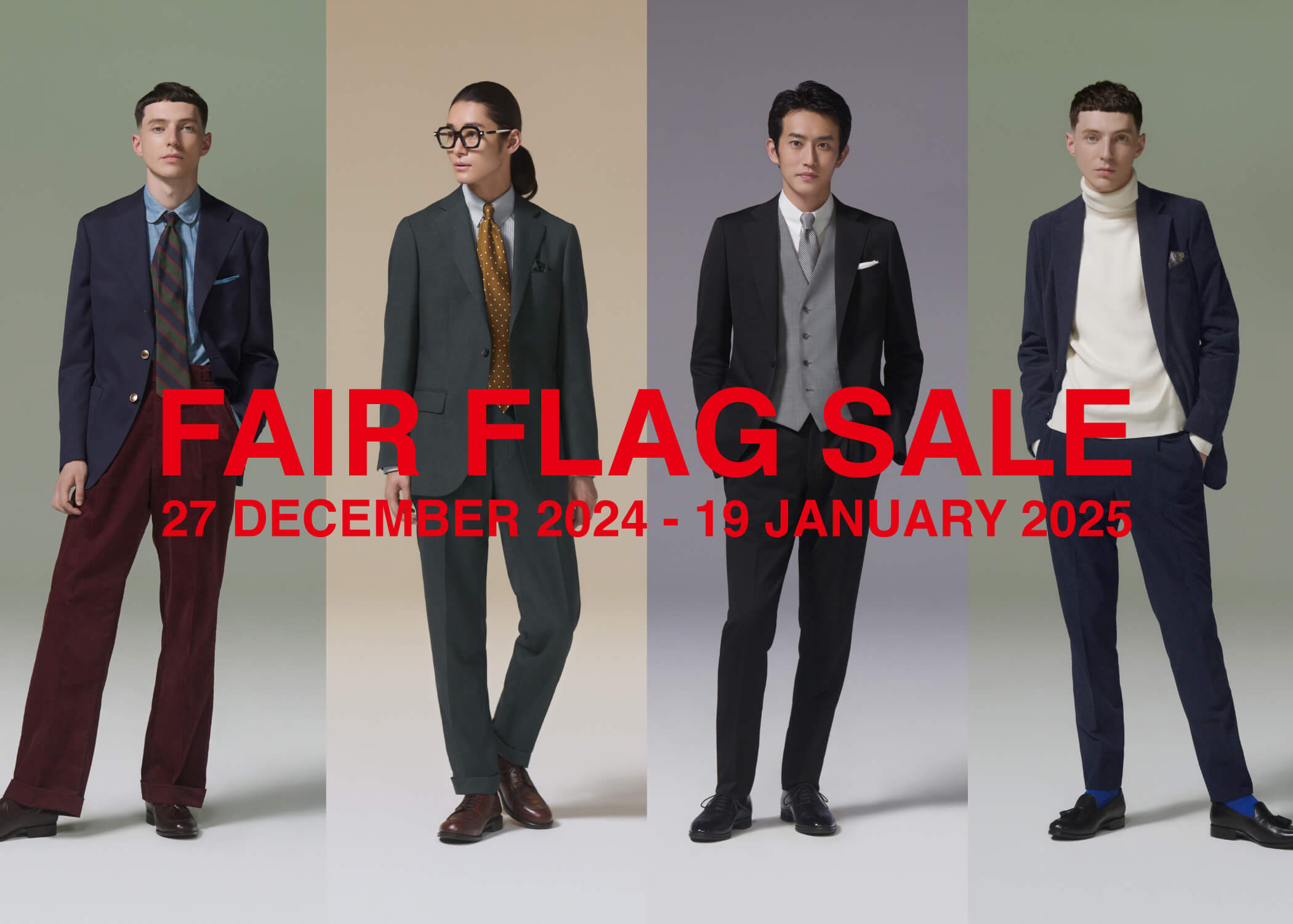 【FAIR FLAG SALE】<br> 27 DEC,2024 – 19 JAN,2025