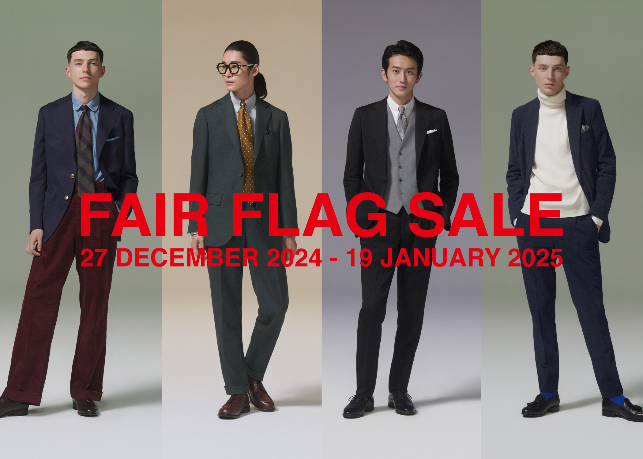 【FAIR FLAG SALE】<br> 27 DEC,2024 – 19 JAN,2025